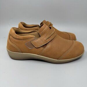 Orthofeet Solerno 816 Camel Casual Comfort Shoes Women’s Size 9.5 Wide